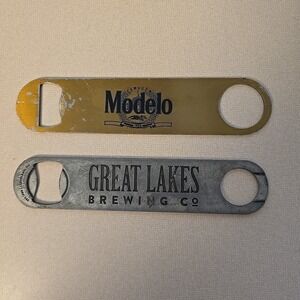 MODELO GREAT LAKE BREWING CO‎ STEEL BOTTLE OPENER BARTENDER SPEED BAR TOOL
